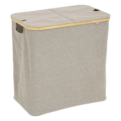 Kosz na pranie Tidy 80l szary