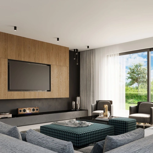 Plafon sufitowy czarny Lagos 20 nowoczesny metalowy do salonu kuchni sypialni