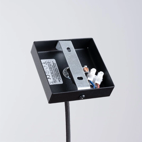 Lampa wisząca PRYSM 1 czarna nowoczesna stalowa do salonu kuchni jadalni nad wyspę