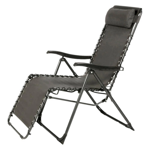 Leżak Relax antracytowy