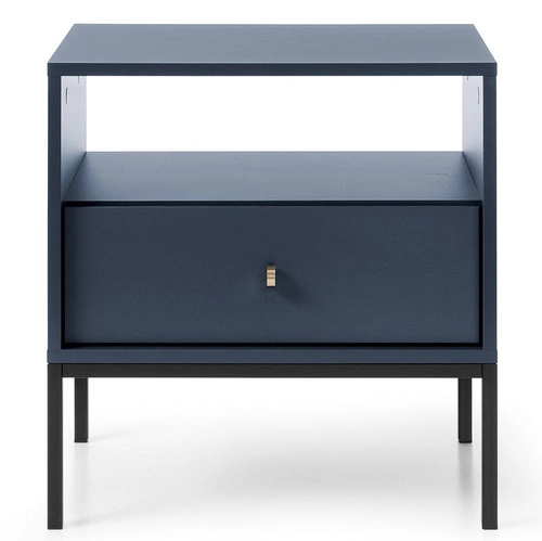 Zestaw mebli do sypialni Evora granatowa