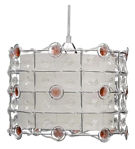 Lampa wisząca Seneca 30 1x40W E27 amber  + linka 85-10523