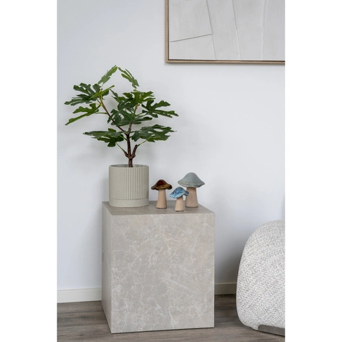 Zestaw 3 figurek dekoracyjnych Muchrooms ceramicznych House Nordic