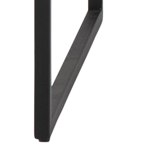 Biurko Seaford Actona loftowe z szufladą i półką 110 cm małe biurko do pracy industrialne