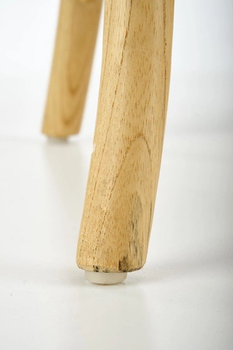 Krzesło drewniane Renne rattan naturalny do jadalni boho rustykalne Intesi 89 cm