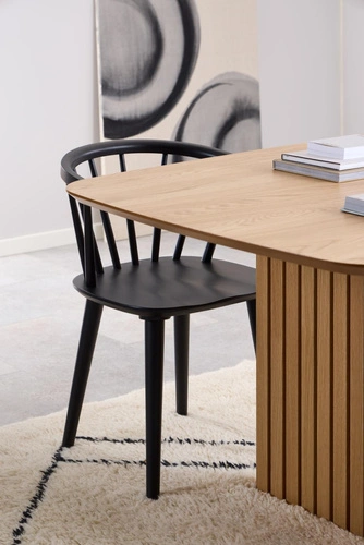 Stół do jadalni Christo 220x105 dąb lakierowany nowoczesny skandynawski