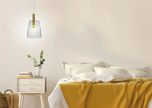Lampa Wisząca Modena Złoty 15