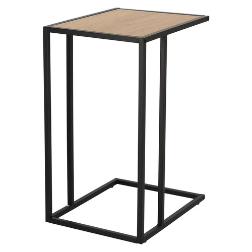 Stolik kawowy Oxford prostokątny nowoczesny dębowy z półką do salonu Intesi