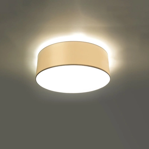 Plafon sufitowy ARENA 25 biały nowoczesny okrągły do salonu kuchni lub sypialni PVC