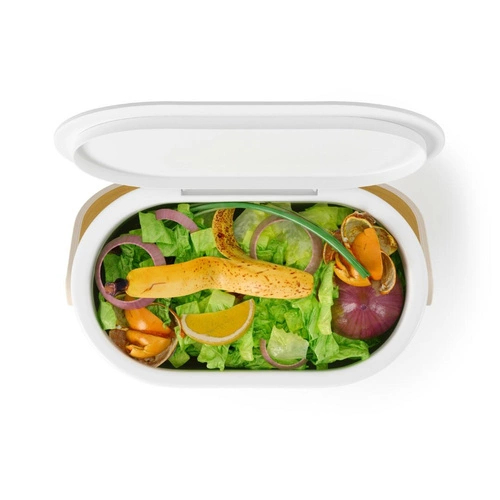 Kompostownik Bellwood biały/naturalny