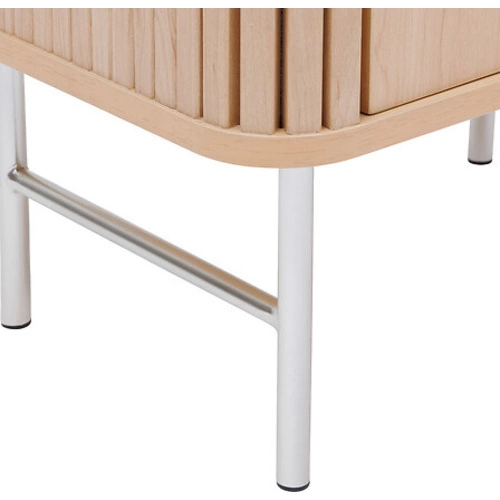 Szafka łazienkowa stojąca Liora wąska 45 cm naturalna z szufladą nowoczesna 5five simply smart