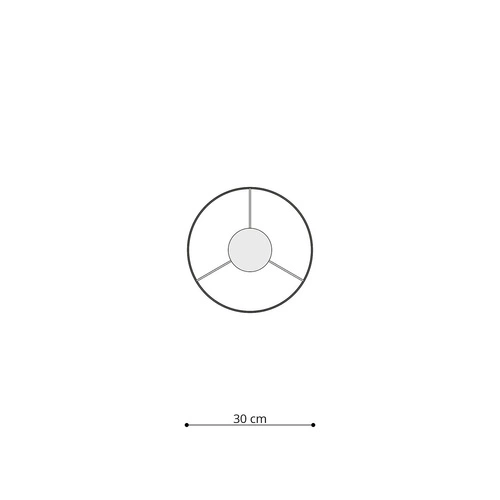 Lampa wisząca UNICORN 30 nowoczesna do pokoju dziecięcego z motywem jednorożca 30 cm