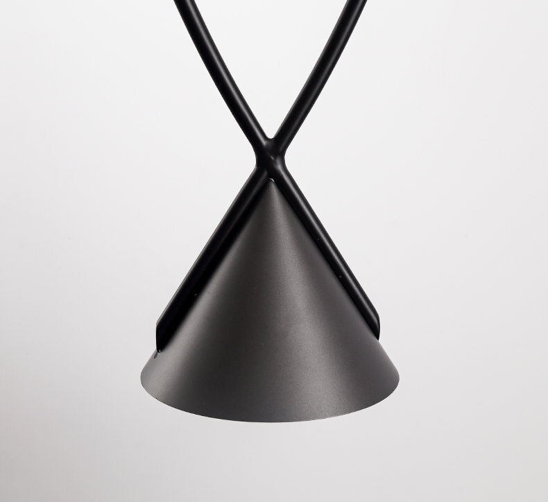 Lampa wisząca LED MIA czarna regulowana do kuchni i salonu 15,5 cm Step into Design