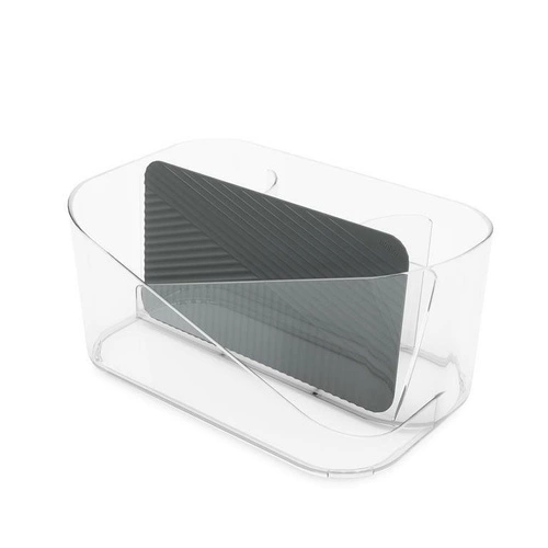 Umbra Glam II organizer na kosmetyki do szuflady transparentny nowoczesny z przegródkami 27 cm