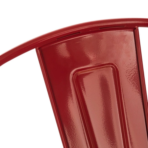 Hoker Paris Back 66 cm metalowy z oparciem nowoczesny personalizowany do kuchni D2.DESIGN