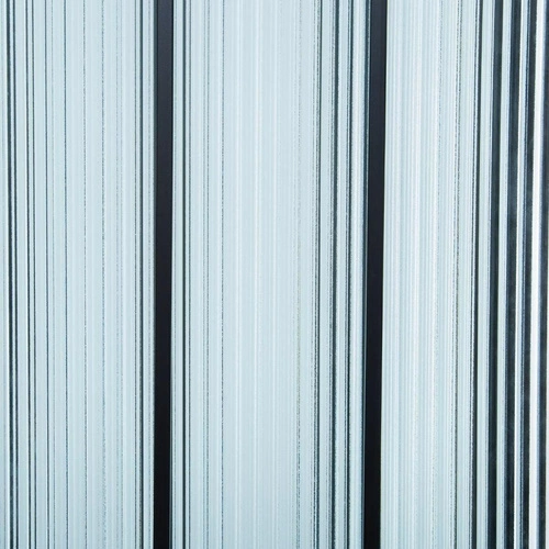 Parawan pokojowy loftowy Atelier 3-skrzydłowy składany czarny ze szkłem hartowanym 170 cm Atmosphera