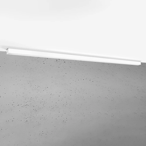 Plafon sufitowy LED PINNE 200 biały minimalistyczny do salonu i kuchni 4000K