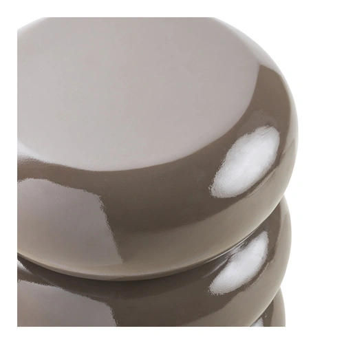 Stolik kawowy Rosolina brązowy okrągły nowoczesny do salonu