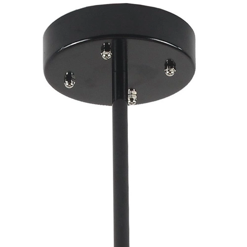 Lampa sufitowa LED QUADRO-12 czarna nowoczesna regulowana do salonu lub jadalni