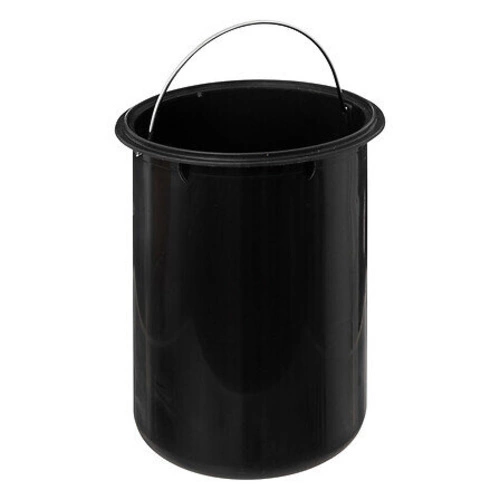 Kosz na śmieci do łazienki Léa biały marmur 3L z pedałem nowoczesny bambusowy 5five