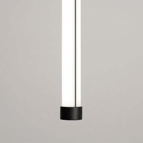 Lampa wisząca TRANG 50 czarna LED regulowana nad wyspę