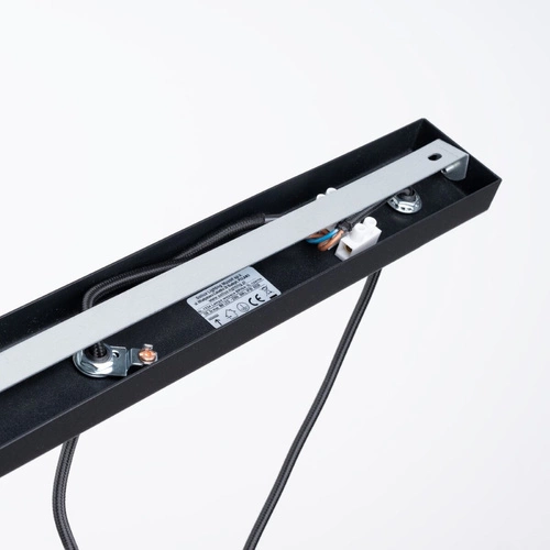 Lampa wisząca BRINA 3L czarna nowoczesna do salonu i jadalni potrójna nad stół