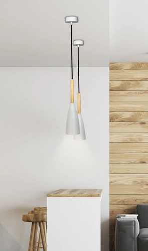 Lampa Wisząca Trosa biały