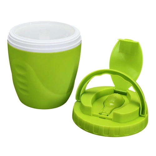 Lunchbox śniadaniówka Travel okrągły czerwony