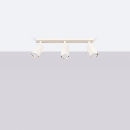 Plafon RING 3L beżowy