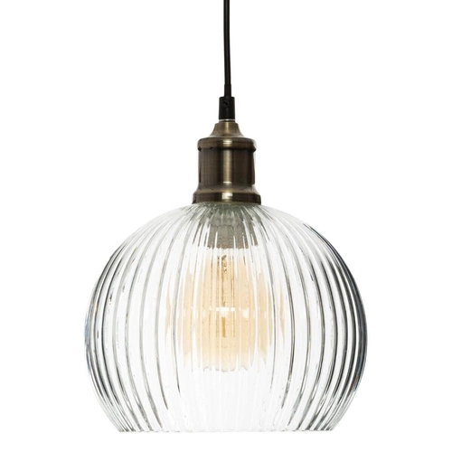 Lampa wisząca Laye złoto/ szkło