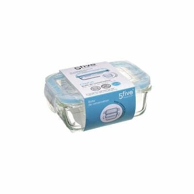 Szklany pojemnik na lunch 0,33l prostokątny