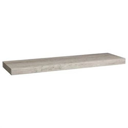 Półka ścienna samowisząca 80cm szara