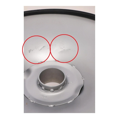 Stołek barowy Inge szary/ chrom Outlet