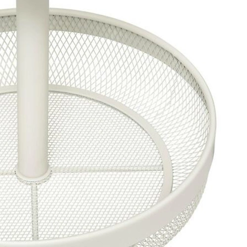 Kosz na owoce Mayaj 2-poziomowy beżowy