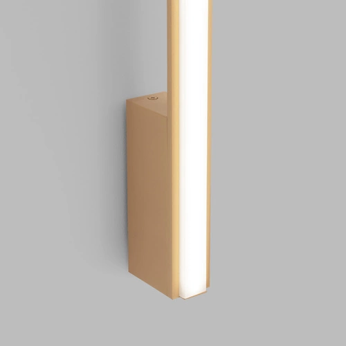 Kinkiet ścienny LED LAGOM 120 złoty nowoczesny do salonu sypialni i jadalni Thoro