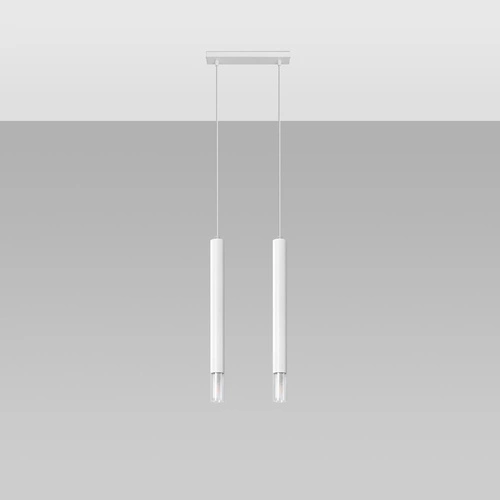 Lampa wisząca WEZYR 2 biała