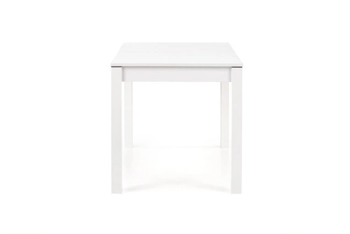 Stół rozkładany do jadalni Rocco Intesi biały nowoczesny 4-6 osobowy 118-158 cm