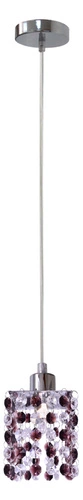 Lampa wisząca Classic 1x40W G9 burgund