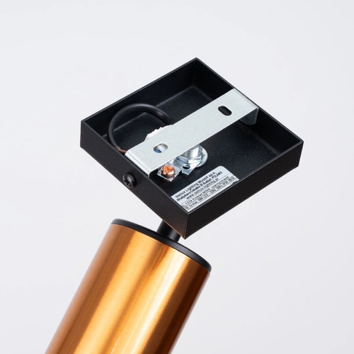 Kinkiet ścienny WINX czarny miedź nowoczesny regulowany metalowy do sypialni i salonu SOLLUX