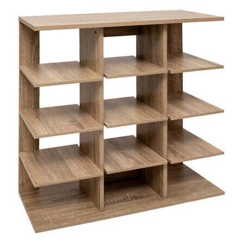 Szafka na buty Moduly 5five simply smart naturalna, wąska, 12 par, skandynawska do przedpokoju