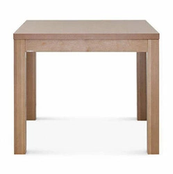 Stolik kawowy Rest 80x80 cm kwadratowy z drewna bukowego nowoczesny do salonu personalizowany