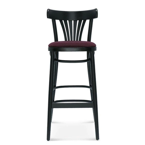 Hoker drewniany Fameg BST-788 FAN z oparciem do kuchni i jadalni personalizowany 78 cm