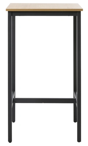 Stół barowy Resul 60x60 cm nowoczesny kwadratowy dąb artisan do kuchni i jadalni