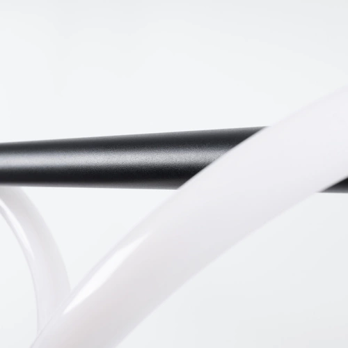 Lampa wisząca GALAKSE 148 czarna LED regulowana do salonu nowoczesna nad stół