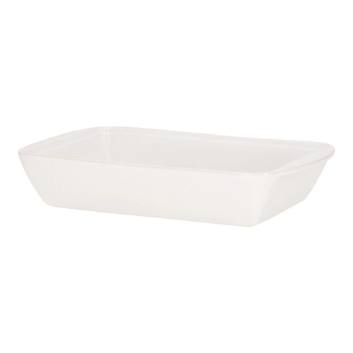 Ceramiczne naczynie do zapiekania Cannelloni Intesi białe prostokątne do lasagne 35 cm