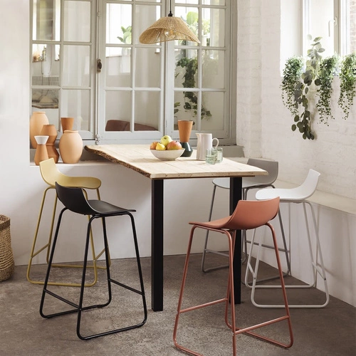 Lampa wisząca Myha boho regulowana do salonu i jadalni naturalna Atmosphera 40 cm