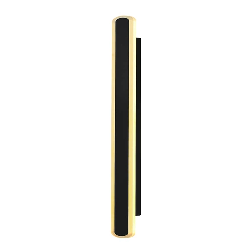 Kinkiet zewnętrzny STICK  L-60 czarny  20W  klosz opal IP65