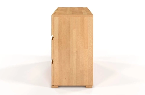 Komoda drewniana z szufladami Skandica Vestre 120 cm skandynawska do salonu lub sypialni