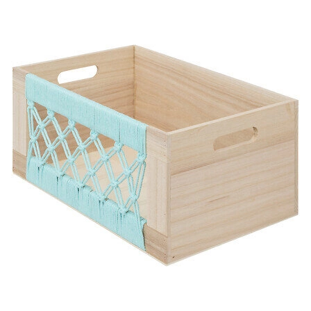 Zestaw 3 skrzynek Australie drewniane