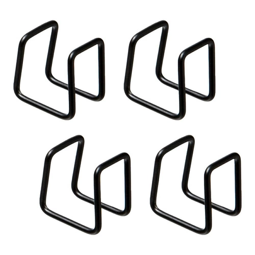 Zestaw 4 metalowych łączników Kali do personalizacji modułowych regałów industrialnych 5five